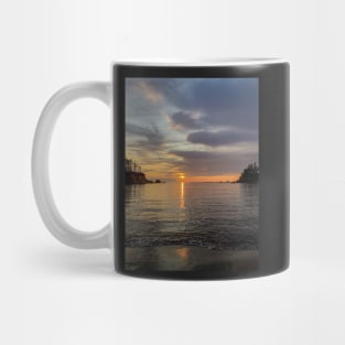 Sunset Reflection at Sunset Bay Mug